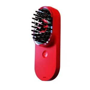 豆荚递送系统头发造型工具头发护理红光疗法头发生长加热按摩梳