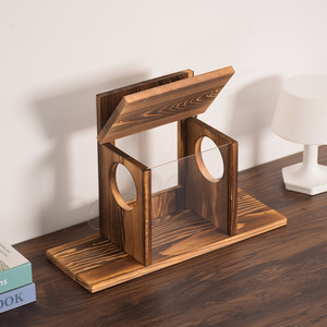 ที่ให้อาหารกระรอกไม้เนื้อแข็ง ติดผนังกลางแจ้ง สำหรับสวนและลานบ้าน - Product Image 3