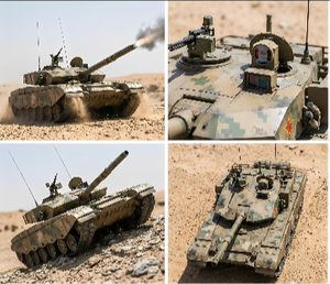 Vente en gros de modèles de chars RC COOLBANK Henglong 3899A-1 China ZTZ-99A à l'échelle 1/16, avec fumée IR+<span class=keywords><strong>BB</strong></span>, jouets télécommandés - Product Image 6
