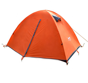Tente de <span class=keywords><strong>camping</strong></span> imperméable pour deux personnes, tissu polyester Ripstop 210T, double couche, poteaux en fibre de verre - Product Image 2