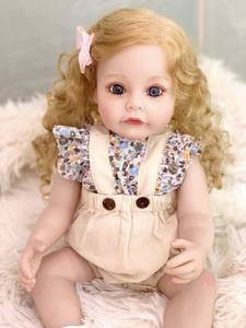 Twin Bb Reborn <span class=keywords><strong>En</strong></span> <span class=keywords><strong>Silicone</strong></span> bébé fille enfant <span class=keywords><strong>en</strong></span> bas âge Reborn princesse merveilleux cadeau exquis enfant <span class=keywords><strong>en</strong></span> bas âge Reborn poupées - Product Image 2
