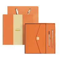 Ensemble cadeau de luxe pour carnet de notes exécutif, journal, planificateur, stylo, avec logo personnalisé, promotions, entreprise, écologique, papier A5, impression UV