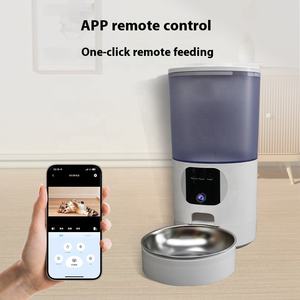 Distributore Automatico di Cibo per Animali Domestici Intelligente con Telecamera HD, WiFi, App Remota, Alimentazione Programmata per Cani e Gatti, Capacità 6L, Impermeabile IPX5, Compatibile con Android/iOS - Product Image 2