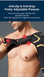 Supporto per <span class=keywords><strong>Spalla</strong></span> e Fascia Compressiva per Braccio per Prevenire Distorsioni e Allentamenti - Product Image 6