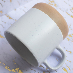 Wholesale 12oz Nordic Ceramic <strong>Coffee</strong> <strong>Mug</strong> Custom Printed Logo Sustainable Classic Natural Clay Bottom Speckled Stoneware <strong>Mug</strong> <strong>Set</strong> - Product Image 6