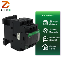 Relais de commande Schneider d'origine, neuf, TeSys, 5NO 0NO 110V AC 50Hz CAD50F7C, relais de contacteur pour panneau de commande d'automatisation