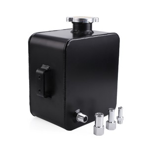 Aluminum Alloy Coolant Expansion Tank 2.5L With Cap For Car Modification Universal Fit - Product Image 5