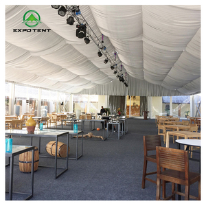 10x20 bianco impermeabile tenda di nozze tendone opzionale foderato decorazione della tenda per eventi all'aperto festa tenda <span class=keywords><strong>sala</strong></span> di nozze - Product Image 5