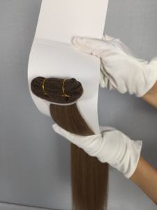 Extensiones de cabello humano 100% ruso de Dragonbeauty Factory, con trama a máquina, de 10 a 30 pulgadas. # Mechones de Cabello Remy Marrón de China - Product Image 4