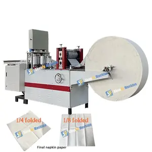 Máquina para fabricar servilletas de papel, fabricación de tejidos