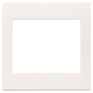 3M BS White Wall <b>Plate</b> 12.2x9 Cm For <b>Switches</b> - Product Image 1