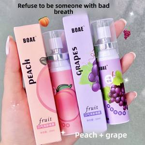 <span class=keywords><strong>Spray</strong></span> buccal 20 ml, rafraîchisseur d'haleine, parfum longue durée, saveur de pêche fruitée pour femmes, <span class=keywords><strong>spray</strong></span> buccal, dropshipping - Product Image 2
