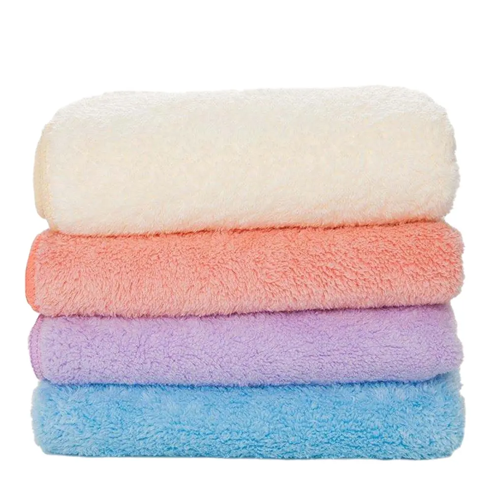 wholesale microfiber hair towel fast drying terry facial towel hand body wrap spa towel bath baby