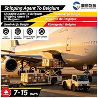 Compagnies de transport aérien DDP Dédouanement vers l'aéroport international de Bruxelles, exportation de fret, transit sûr et rapide