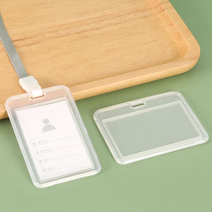 YUZMEI portefeuille en plastique porte-cartes de visite ID crédit porte-cartes de visite affichage en plastique nom d'entreprise carte boîte de rangement - Product Image 1