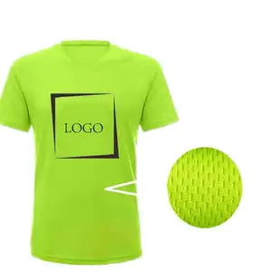 Murah 100 Polyester Kaos Olahraga Dry Fit Lari Maraton Kaos