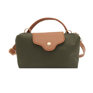 Sac à bandoulière personnalisé en polyester de haute qualité, couleur unie, texture, décontracté, simple, tendance, petit sac à main pour bébé - Product Image 2