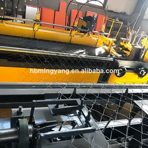 Precio DE FÁBRICA DE China, máquina de valla de eslabones de cadena de acero inoxidable espiral doble automática