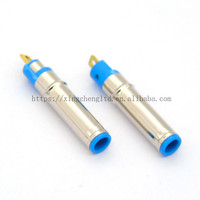 Prise de courant CC 4,5*3,0*0,6 mm 4530 pour la charge d'ordinateur portable 4,5 mm X 3,0 mm Prise bleue