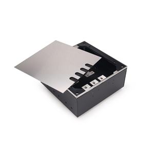 Caja de Conexiones Eléctrica Elevada de Acero Inoxidable con Tapa Cepillada para Soluciones de Energía Comerciales y de Oficina - Product Image 2