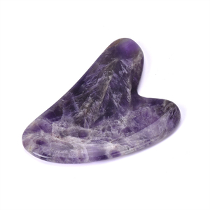 Envío gratuito corazón cuerno forma jade <span class=keywords><strong>sodalita</strong></span> guasha natural jade gua sha - Product Image 5