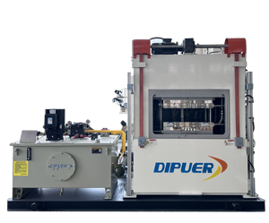 Anpassbare Vakuum press maschine für die elektronische Material industrie Hoch temperatur für Test pressen mit neuer Motor pumpe - Product Image 5