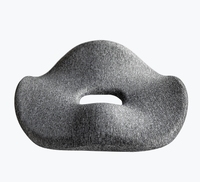 Coussin de siège en mousse à mémoire de forme pour soulager la pression, soutien ergonomique orthopédique pour le coccyx et la prostate, antidérapant