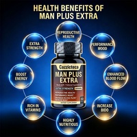 Capsules Maca Man Power Maca Plus, complément alimentaire à base de plantes, Ashwaganda KSM-66, Ginseng Panx pour améliorer la vitalité masculine
