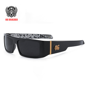 <span class=keywords><strong>แว่น</strong></span>กันแดดทรงสี่เหลี่ยมสไตล์ OG รุ่น 2026 ล็อคส์ สไตล์ ชิคาโน ฮาร์ดคอร์ แก๊งก้า สไตล์กันแดดป้องกันรังสียูวี 400 ปี 2026 - Product Image 3