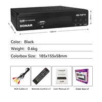 JUNUO MSTAR ou SUNPLUS libre à l'air décodeur mise à niveau du micrologiciel dvb-t2 décodeur