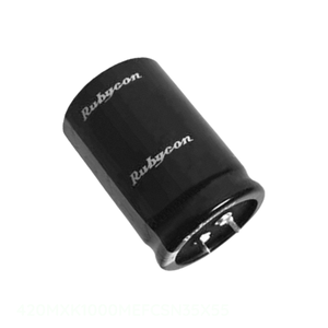 Condensateur original 1000 µF traversant, en aluminium, 1000 µF 20% 420V SNAP TH 420MXK1000MEFCSN35X55 - Product Image 1