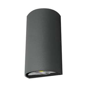 Lámpara LED Semicircular Gris IP54 6W, Diseño Moderno y Eficiente, Ideal para Iluminación Interior y Exterior en Diversos Ambientes - Product Image 1