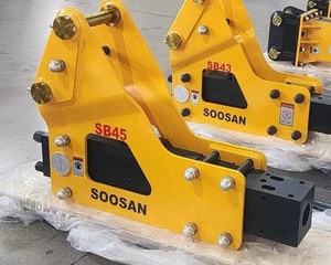 SOOSAN SB45 type latéral disjoncteur hydraulique principal organisme toutes les caractéristiques standard incluses douze mois de garantie - Product Image 2