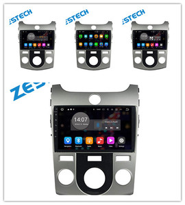 Radio con GPS para coche, reproductor con Android 10,0, 9 pulgadas, 1 din, DVD, estéreo, WIFI, BT, SWC, para KIA Cerato 2012 - Product Image 2