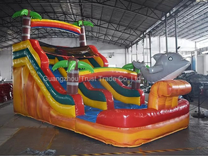 18ft Inflatable Trượt Nước Người Lớn <span class=keywords><strong>Jumping</strong></span> Castles Inflatable Trượt Nước - Product Image 4