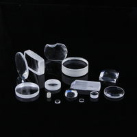 Lentille asphérique de 25,4 mm, EFL 40 mm, verre moulé, optique collimatrice pour systèmes à diode laser et LED