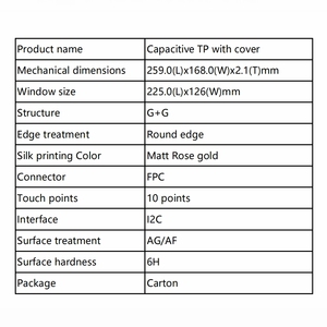 1.1Mm 1.5Mm 2Mm 3Mm Tempered Bìa Glass Kính Cường Lực Bảng Điều Chỉnh Cho 21.5 "Hiển Thị Màn Hình Cảm Ứng Máy Tính Bảng - Product Image 6