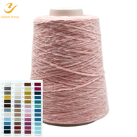 Fil à tricoter en chenille 12S 100% polyester, doux, fluide, occultant et insonorisant, pour la vente en gros de textiles de maison