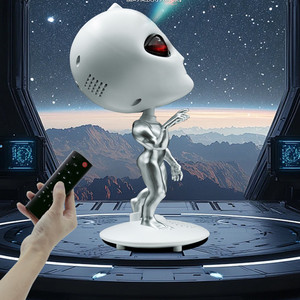 Lonvel Factory nuevo Multicolor giratorio Alien Starlight proyector giratorio mar ola dormitorio Navidad decoración arte proyector lámpara - Product Image 5