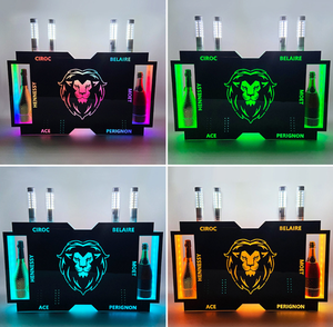 レストランバーラウンジナイトクラブ用カスタムVIPサービスメッセージボードモダン<span class=keywords><strong>LED</strong></span>デジタル電子スクリーンボトルプレゼンター - Product Image 6