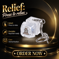 Pendentif jouet anti-stress avec image de scène