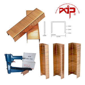 Punti Metallici a Corona Larga Serie Clou 35, Punti Metallici a U per Sigillatura Cartoni 15mm/18mm/22mm Elettrozincati per Industria Generale - Product Image 2
