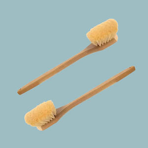Brosse à long manche en <span class=keywords><strong>bois</strong></span> et brosse à récurer les ponts en fibre <span class=keywords><strong>de</strong></span> tampon <span class=keywords><strong>de</strong></span> 20 pouces - Product Image 2