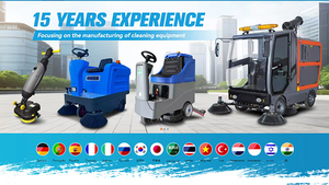 Mini Autonomous Industrial <b>Cleaning</b> <b>Machine</b> Manual Battery Powered <b>Floor</b> Scrubber Escalator - Product Image 6