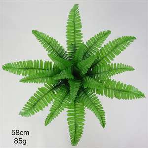 Hojas Artificiales de Bajo MOQ, Bonsái, Hierba Persa, Decoración para el Hogar, Plantas de Fondo, Hojas Verdes Artificiales de Aspecto Natural para Pared - Product Image 2