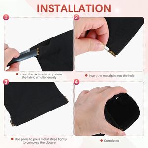 TIXIPEM Bisagras de cierre de beso de metal con marco flexible interno para bolsos, carteras, monederos y costura DIY - Product Image 5