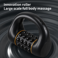 Masseur à rouleaux portatif à rotation automatique, électrique, multi-balles, rechargeable par USB, pour la récupération musculaire profonde, le soulagement des douleurs sportives