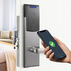 YGS Cao An Toàn Kỹ Thuật Số Ổ Khóa Nhập Dữ Liệu Ứng Dụng Căn Hộ Khách Sạn Rfid Id Thẻ Thông Minh Cửa Khóa