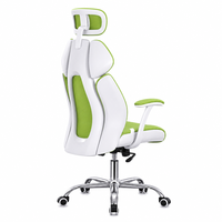 Fabricant de chaises de bureau en tissu OEM en gros, chaise à dossier haut avec appui-tête pour projets de bureaux en vrac