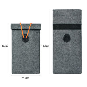ถุงป้องกันสัญญาณ RFID สำหรับกุญแจรถยนต์ ถุงป้องกันการโจรกรรมโทรศัพท์มือถือ กระเป๋าใส่กุญแจ ถุงฟาราเดย์ - Product Image 3